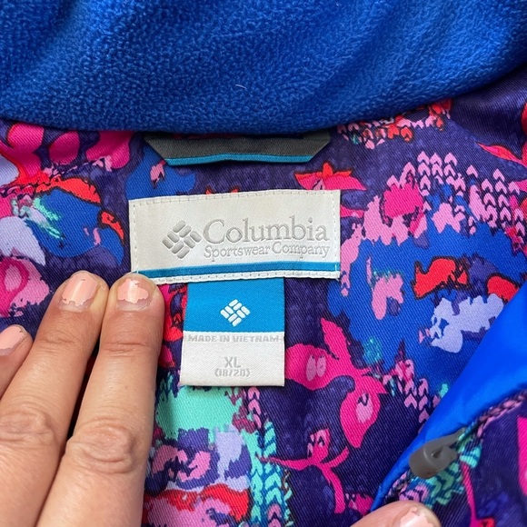 Columbia kids multi color jacket - Picture 3 of 6